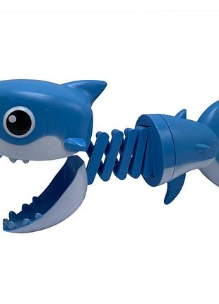 Робопистолет механический "акула" 521 из безопасных материалов синий