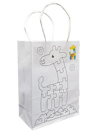 Детская раскраска "животные" 23-201-7 с фломастерами