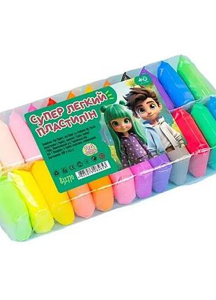 Набор для лепки с воздушным пластилином 832770, 24 цвета
