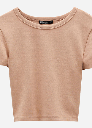 Платье бежевого цвета zara