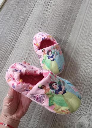 Новые тапочки девочке princess disney