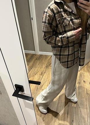 Лляні штани h&m 3