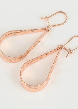 Серьги позолота6 фото