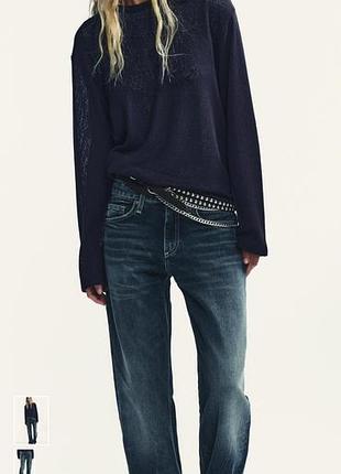 Джинси zara wide leg