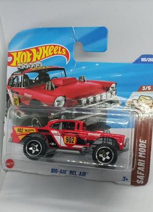 Автомобиль big-air bel-air hot wheels mattel 2019