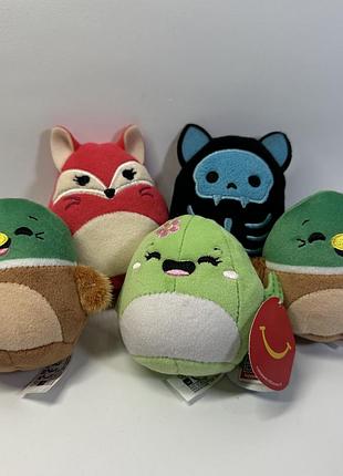 Мʼякі мініатюрні плюшеві іграшки squishmallows (сквішмеллоус)