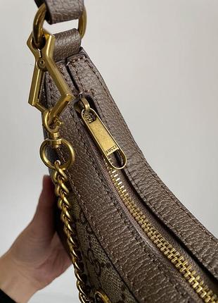 Сумка гуччи aphrodite small shoulder bag grey 3