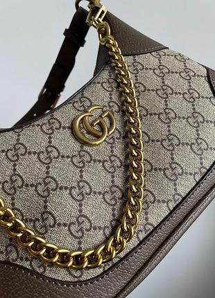 Сумка гуччи aphrodite small shoulder bag grey 5