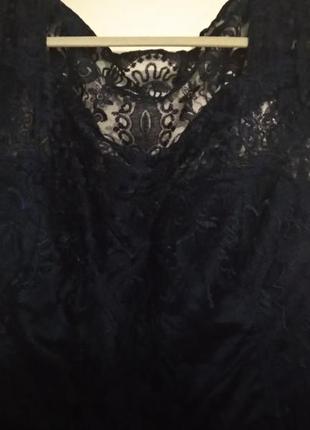 Платье вечернее кружевное шикарное батал chi chi р.60-625 фото