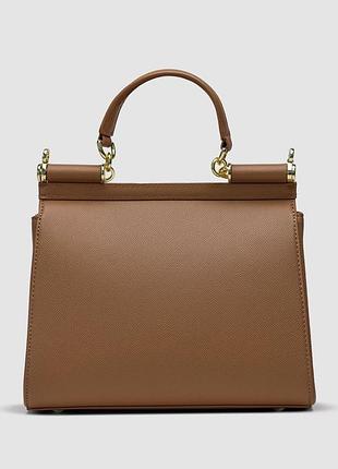 Сумка dolce sicily medium elongated gabbana beige 2