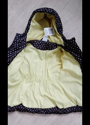 Куртка для дівчинки 4 роки подовжена 10