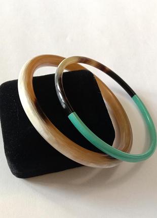 Браслет із рогу вінтаж