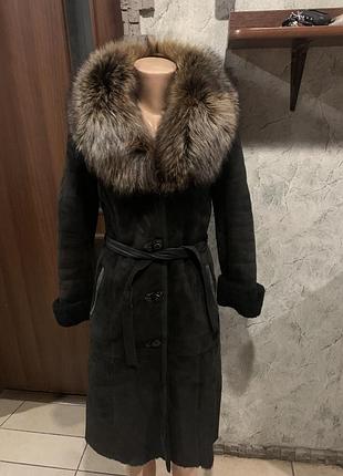 Дубленка женская натуральная 46