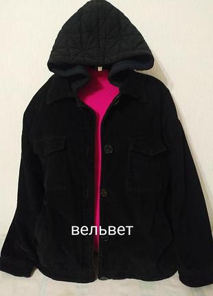 Куртка женская вельветовая межсезонья ветровка от denim co