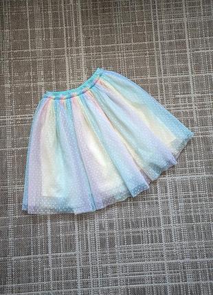 Фатиновая цветная юбочка