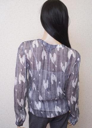 Шелковая блуза armani jeans3 фото
