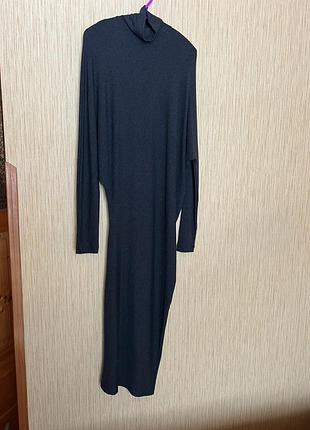 Натуральна асиметрична сукня plein sud італія вовна віскоза