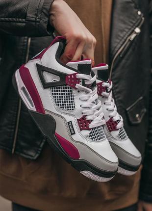 Nike air jordan retro 4 pari stain germain 🆕шикарные кроссовки🆕купить наложенный платёж