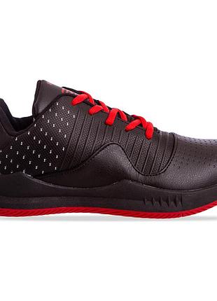 Кросівки баскетбольні uar  розмір 41-45 чорний-червоний
