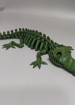 3d іграшка крокодил антистрес,довжина 30 см 2