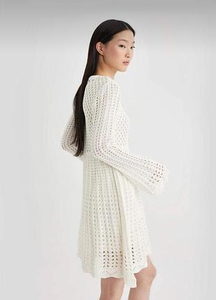 Вязаное платье defakto 4