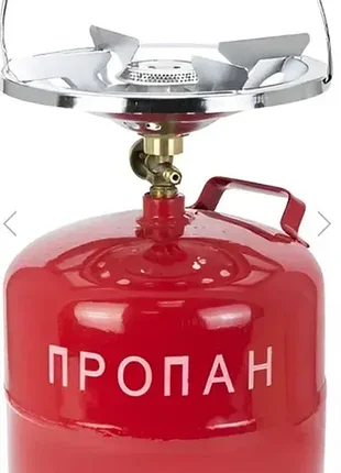 Газовый комплект 8л (баллон + конфорка)