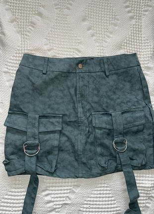 Спідниця еко шкіра