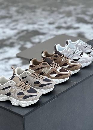 Легкі кросівки на платформі сірі бежеві коричневі шкіряні замшеві текстильні жіночі весна літо