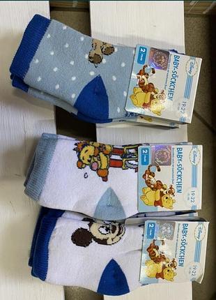 Махровые носочки disney