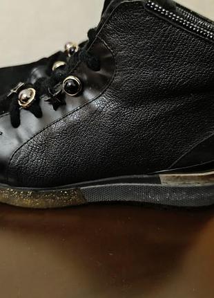 Helena soretti 35.5 черевики кросівки зима єврозима італія люкс.