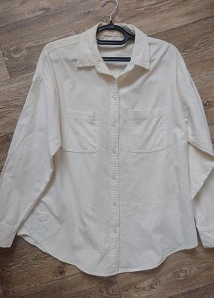 Рубашка, сорочка, відомий бренд розмір 14 ,мікро вільвет(катон)