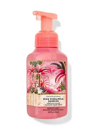 Мило-піна для рук bath and body works pink pineapple sunrise