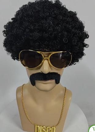 Перука афро-кучері в стилі 70-80х ретро