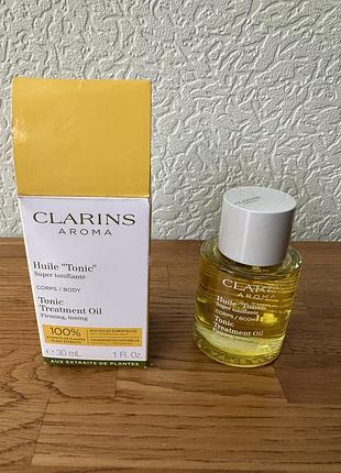 Масло для тела clarins tonic body treatment oil, 30 мл