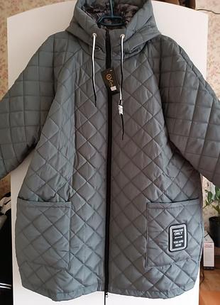 Нова велика стьобана курточка