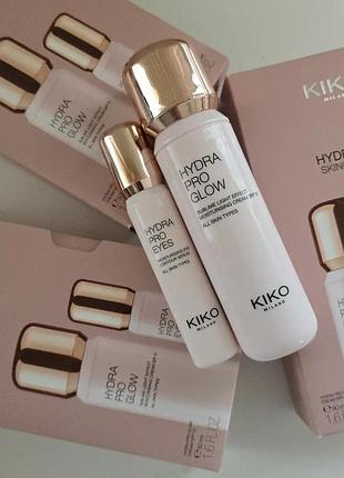 Увлажняющий крем для лица + сыворотка kiko milano
