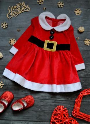 Новорічна сукня f&f 0-3 місяці