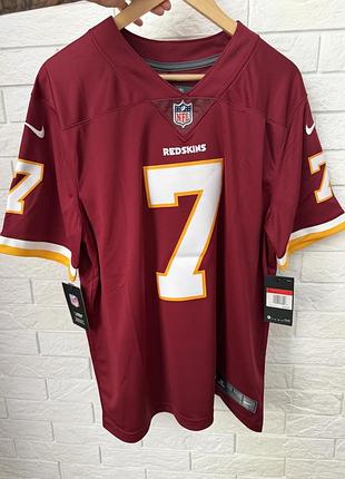 Чоловіча бордова бейсбольна футболка washington redskins від nikе