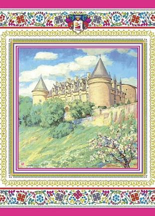 Шовкова хустина «французьке шато»