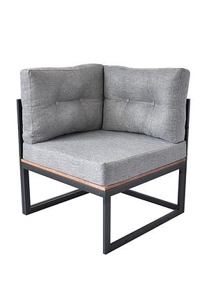 Куточок-пуф "плаза" (сірий)