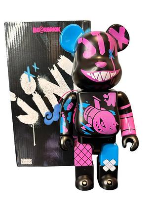 Фигурка bearbrick 400% venom marvel medicom toy 28 см — цена 2450
