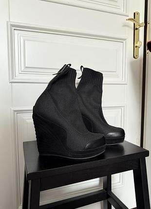 Ysl yves saint laurent оригінал ботильйони / чоботи / черевики
