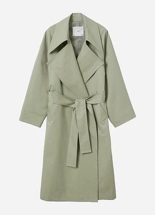 Тренч mango м'ятний, p.л 7