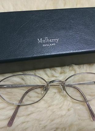 Футляр для очков mulberry англии