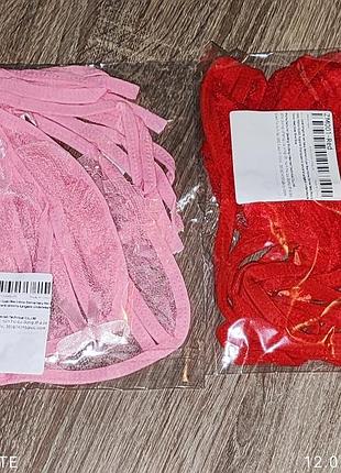 Кружевной комплект нижнего белья, сексуальное эротическое белье с открытым доступом, red, pink 3