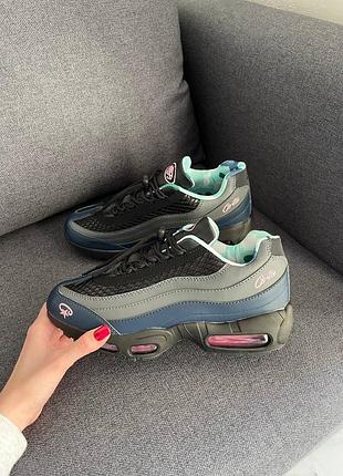 👟 кросівки nike air max 95 sp corteiz pink beam / наложка bs👟