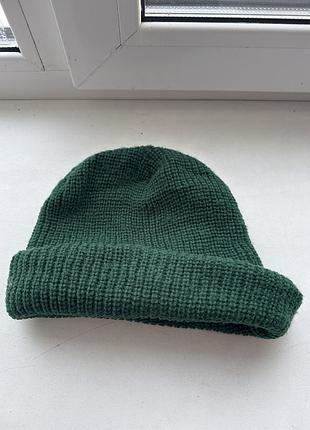 Шапка зелена