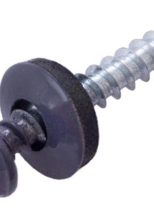 Саморез кровельный apro 4.8 x 35 мм ral 7024 (50 шт.) (sds48357024)