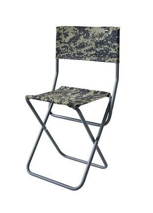 Стілець "рибак економ зі спинкою" d16 мм (оксфорд, камуфляж)