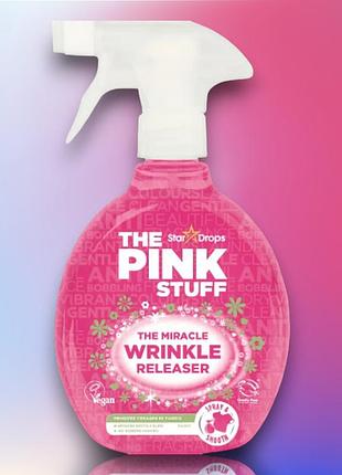 Спрей для разглаживания складок на одежде the pink stuff miracle wrinkle releaser, 500 мл
